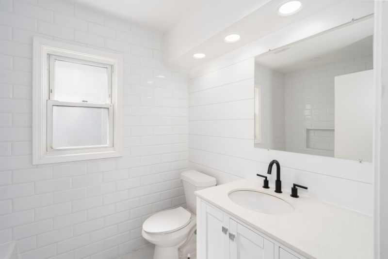 Bathroom with Accent Wall